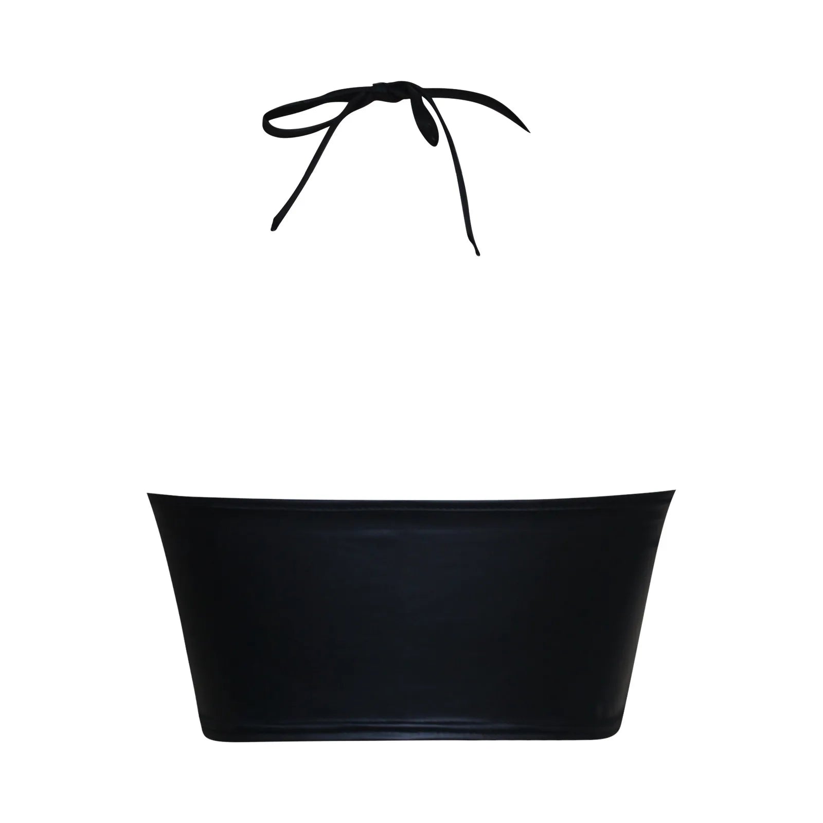 Women'S Pu Leather Lingerie Buckle Strappy Cut Out Bra Underwire Push Up Bralette For Sports Soft Stretch Elastic Underwear