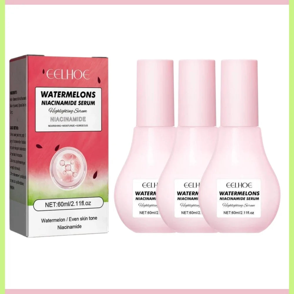 1/3pcs Watermelon nicotinamide Light Bulb serum deep Moisturizing Skin Brightening Face lightning Essence skin care for women 3 bottles
