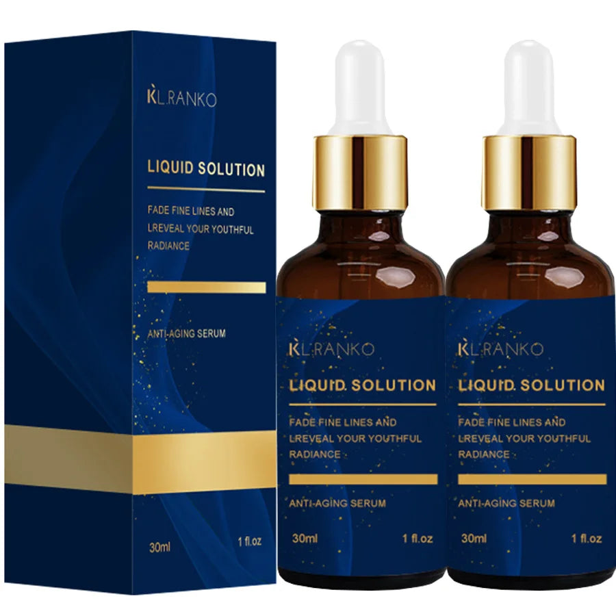 Niacinamide Wrinkle Remover Serum Firming Lifting Face Care Anti-Aging Fade Fine Lines Smooth Skin Beauty Facial Essence Liquid 2pcsX30ml 30ml