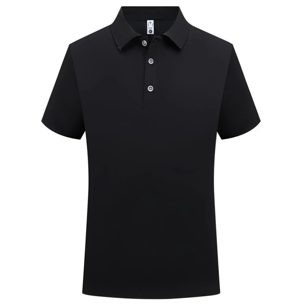 Sublimation Blank Polo Shirts Men Summer Short Sleeve Collar T Shirt Wholesale Casual Polo Tshirt For Men Camisas Para Hombres
