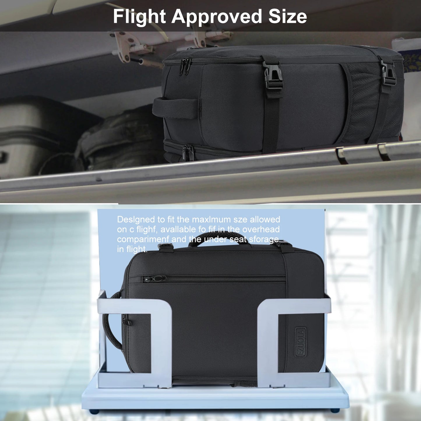 travel backpacks 40x20x25 ryanair Hand luggage with laptop compartment portable luggage students business people school cabinbag