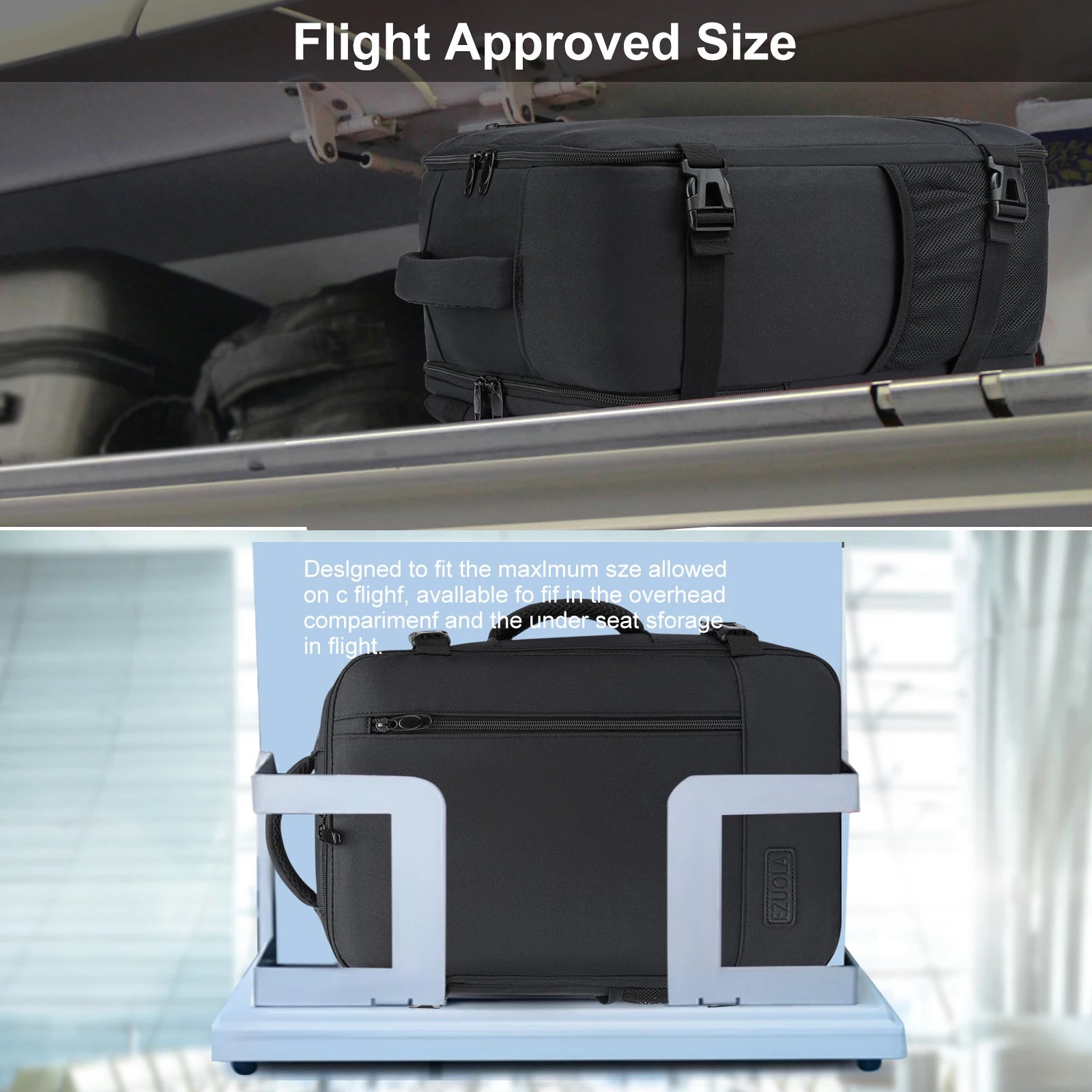 travel backpacks 40x20x25 ryanair Hand luggage with laptop compartment portable luggage students business people school cabinbag