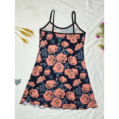 SUKAE Vintage Court Style Women Nightgown Elegant Nightdress Woman Sexy Lingeries Sling V-neck Slim Dress Summer Milk Silk Skirt Badiee Stylez