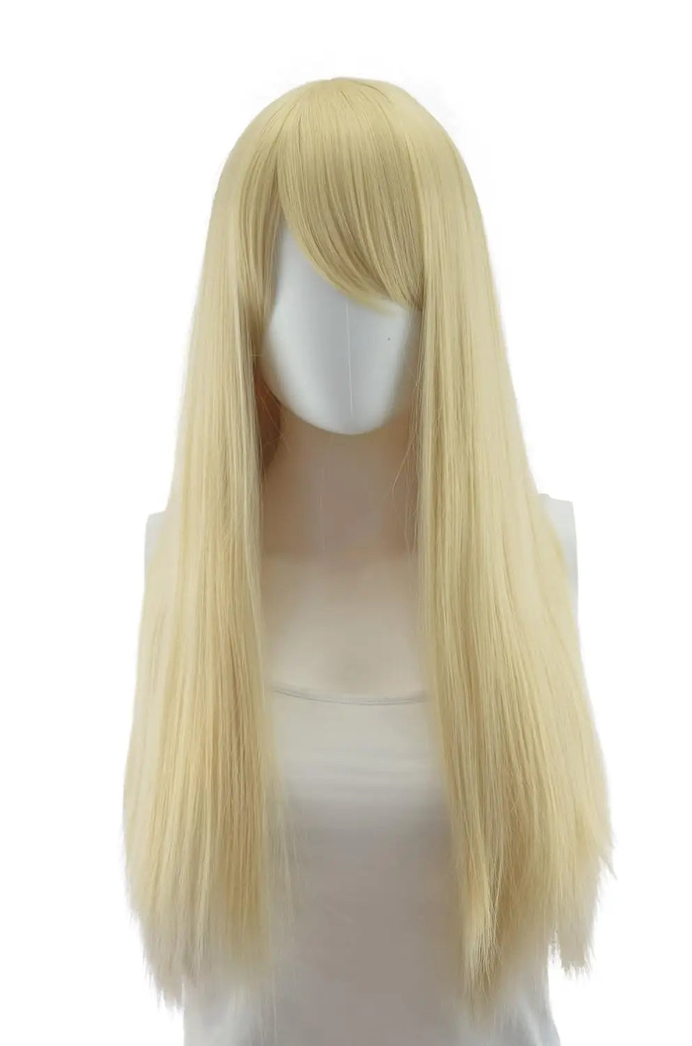 Cosplay Nyx Autumn Orange Long Straight Wig 28 Inches Long Straight wigs for Women Universal Cartoon Cosplay Wig Z80-6 Blonde 24inches 1pc