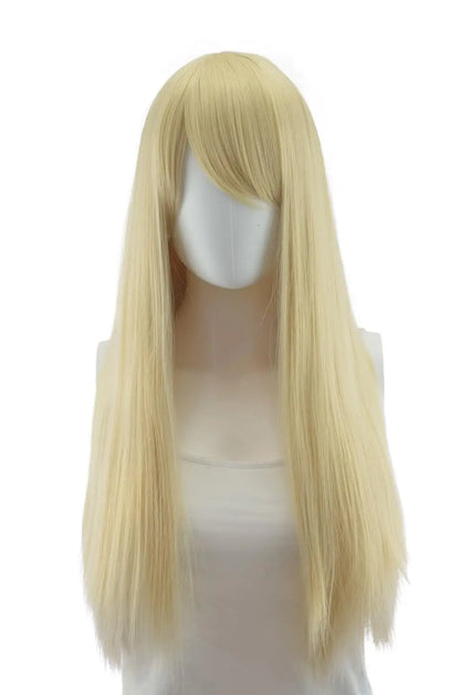 Cosplay Nyx Autumn Orange Long Straight Wig 28 Inches Long Straight wigs for Women Universal Cartoon Cosplay Wig Z80-6 Blonde 24inches 1pc