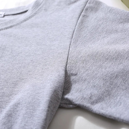 Summer Short Sleeve T Shirts Women Cotton Solid T-shirt O Neck High Waist Crop Top Tee Female Casual Loose T Shirt Badiee Stylez