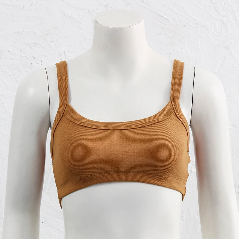 Women Sleeveless Crop Top Tank Tops Summer Sexy Casual Solid Color Streetwear Short Women's T-shirt Camisole Crop топ женский