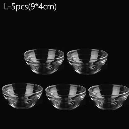 10/5/3/1pcs Facial Mask Bowl Mixing Bowl Acrylic Oil Bowl Set Face Mud Mixing Brush Applicator Beauty Salon DIY Skin Care Tools 5pcs-L