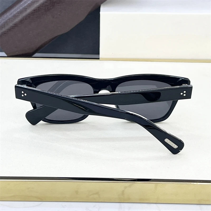 Famous Luxury Men's Sunglasses OV5524SU Square Acetate Female Women's Sunglasses BIRELL Outdoor oculos de sol masculino