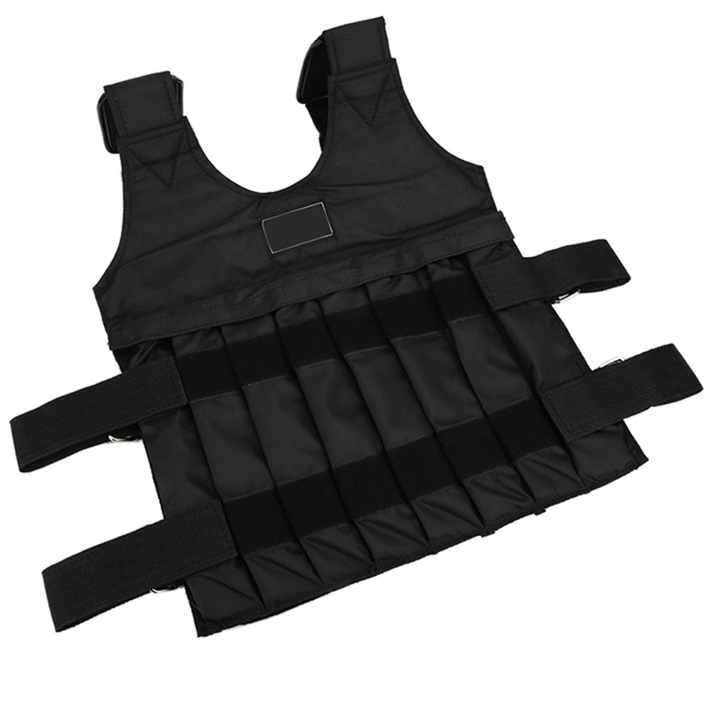20kg Weighted Vest with 16 Pouches for Sand or Steel Plates, Perfect for Losing Weight and Enhancing Exercise Performance
