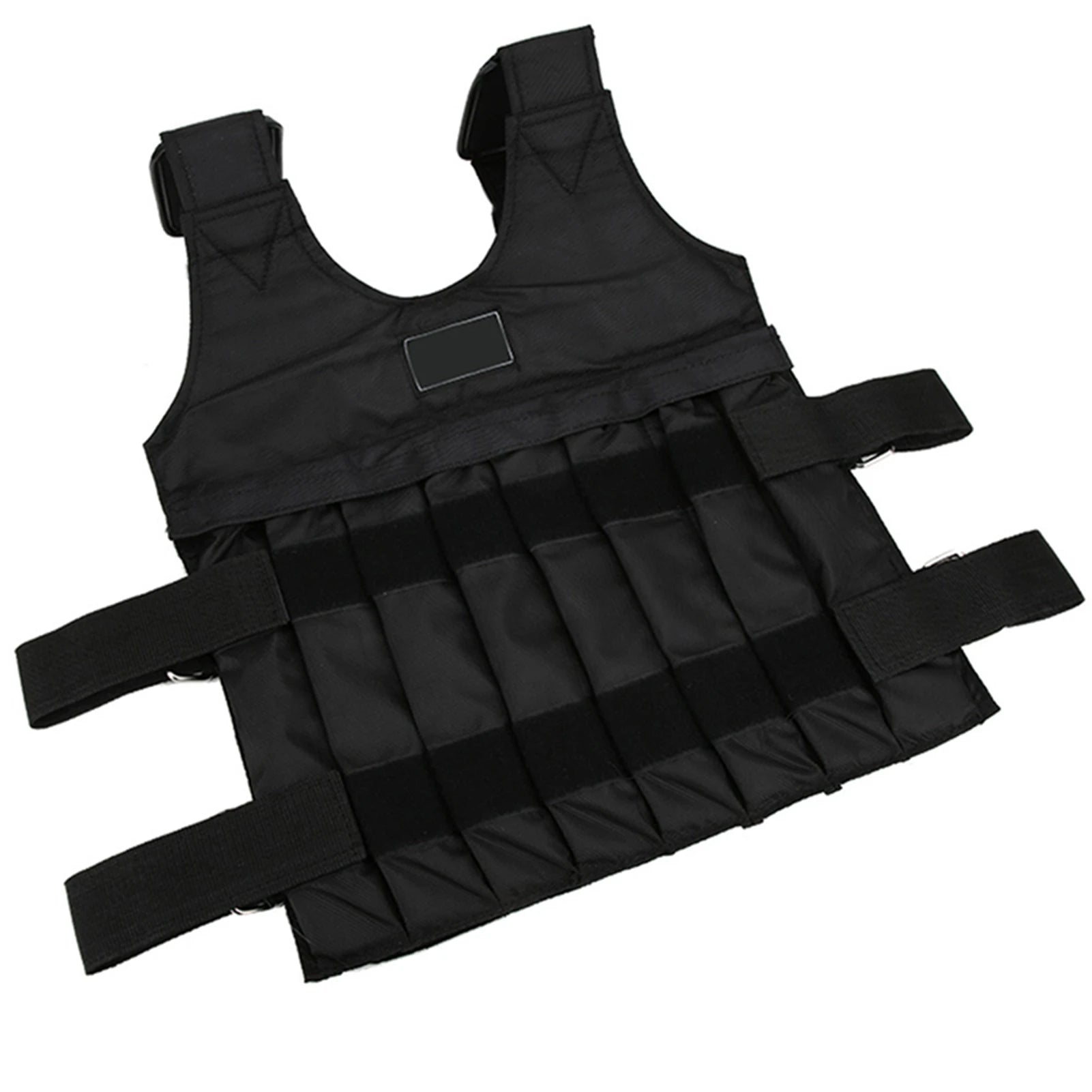 20kg Weighted Vest with 16 Pouches for Sand or Steel Plates, Perfect for Losing Weight and Enhancing Exercise Performance