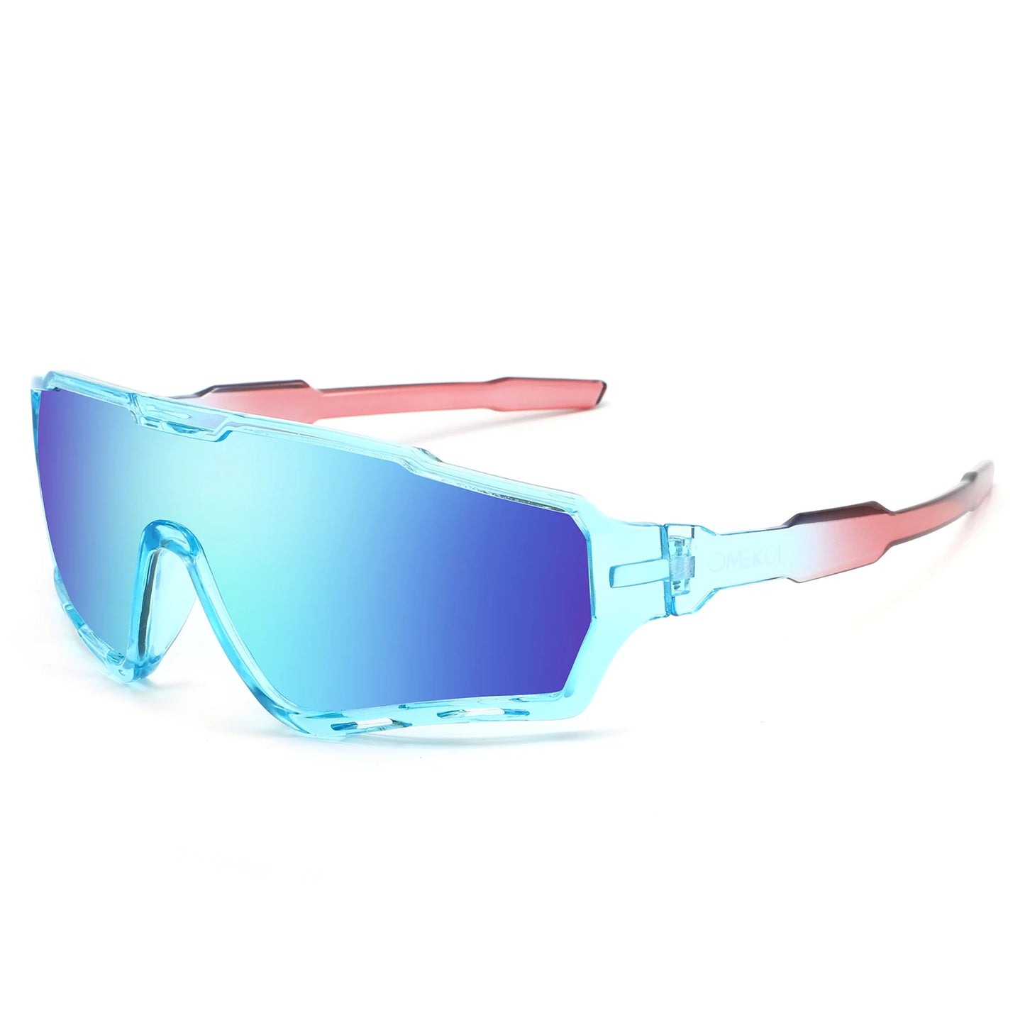 OMEKOL New UV400 Sunglasses Men Women Softball Fishing Cycling Hiking Running Eyewear Outdoor Goggles Baseball Sport Sun Glasses MA10