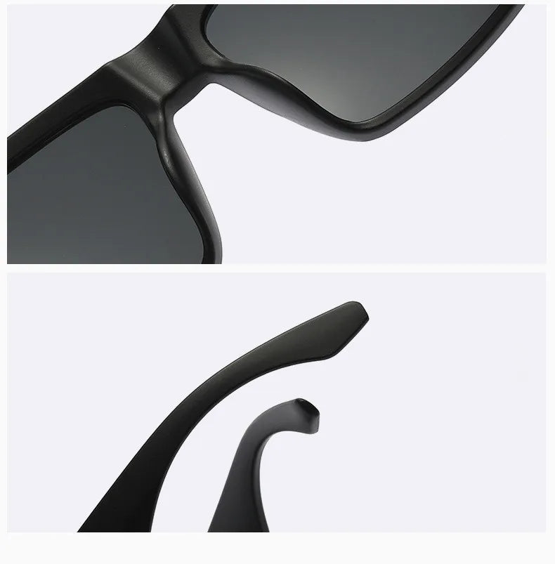 Oversized Sunglasses Men Square Driving Sun Glasses for Men 2183 Camping Hiking Fishing Shades Classic Eyewear Male UV400