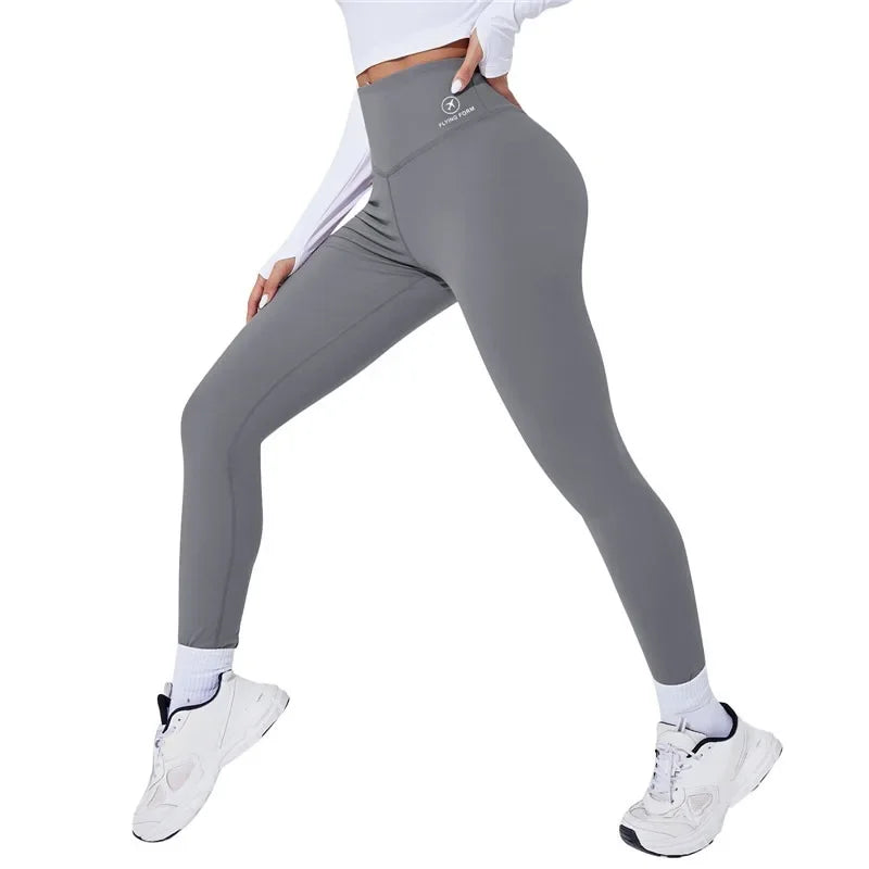 High Waist Yoga Warm Leggins Sports Tights Thermal Woman Running Pants Sexy Butt Lifting Leggings Push Up Panties Gym Fitness Badiee Stylez