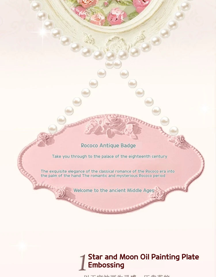 Colorrose Embossed Powder Blush Blue Genuine Nude Makeup Natural Party Blusher Shimmer Pearlescent Highlight Eyeshadow