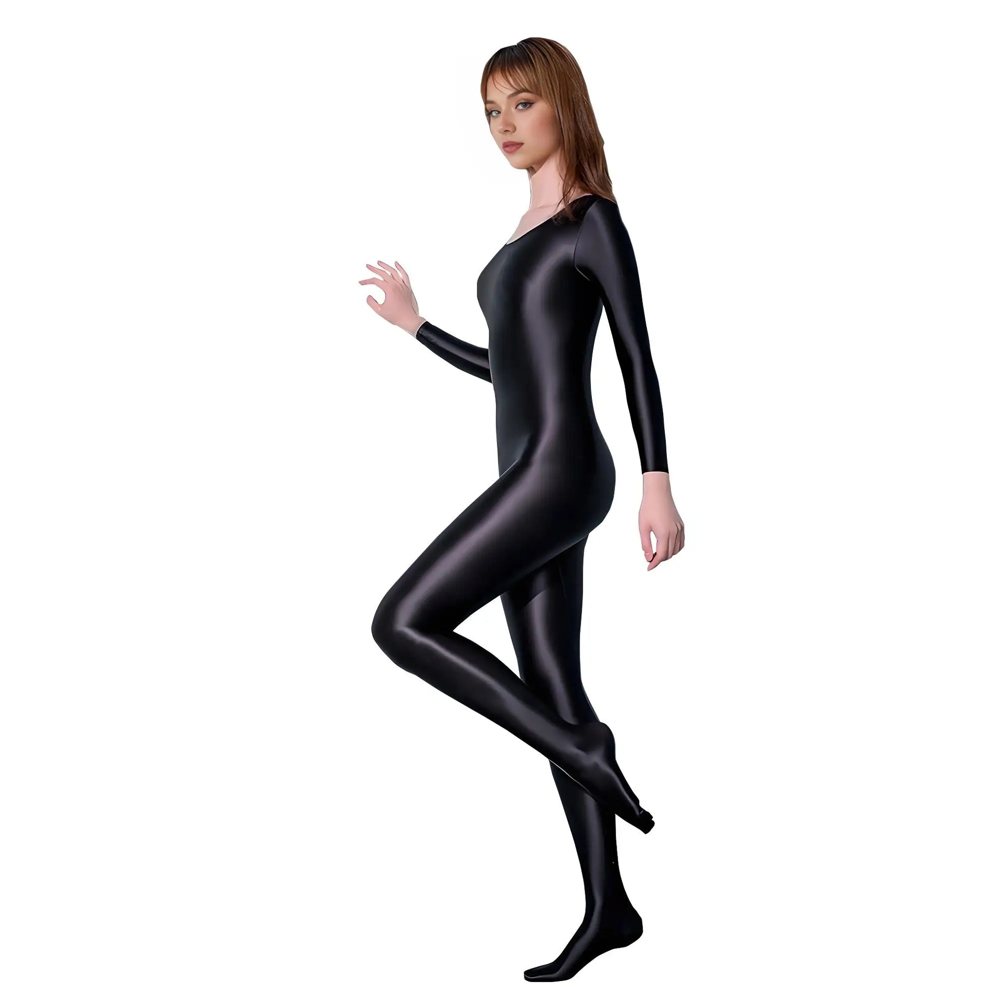 Sexy Women’s Bodycon Unitard Jumpsuit – Yoga, Dance, Gym & Winter Skiing, Seamless, Comfortable and Flexible Badiee Stylez