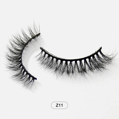 Dropshiping Makeup Mink Lashes Fluffy Soft Full Fake Eyelashes Natural False Eyelashes Wispy Lash Extension Z11 CHINA