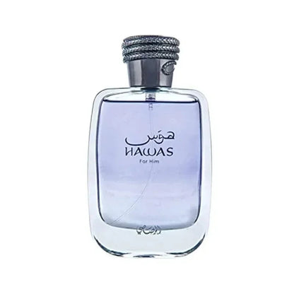 HAWAS for Him Eau De Parfum By Rasasi ORIGINAL | New Sealed 100ml 3.4OZ  Perfumes Importados Original Feminino Badiee Stylez