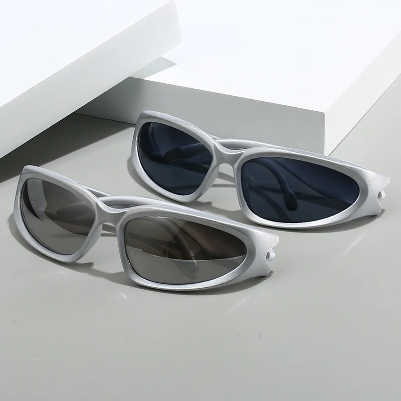 1/2/3pcs Fashionable Men and Women Sunglasses High-end Y2K Square Bicycle Glasses Resistant Sunglasses Outdoor Hiking Glas UV400 Badiee Stylez