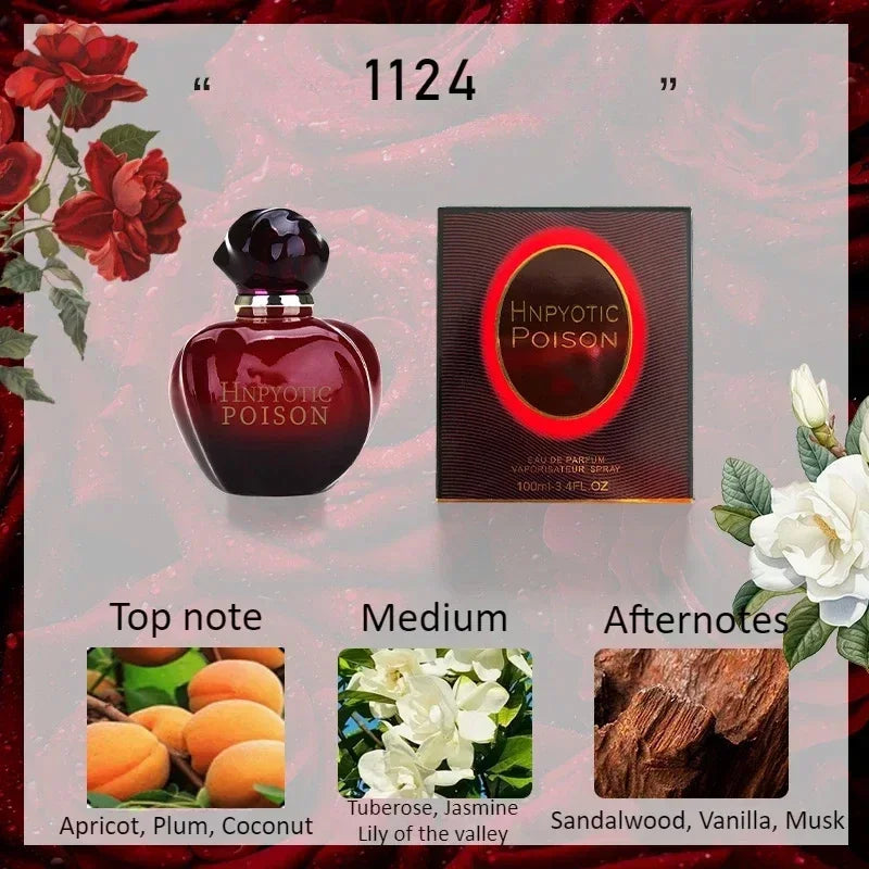 100ml Women Perfume Series Perfume Floral Fruity Scent Lasting Fragrances Deodorant Pheromones Attract High Quality Gift Badiee Stylez