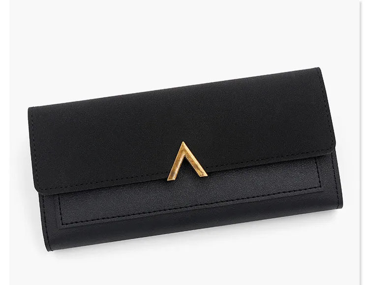 Long Purses For Women Wallet New Fashion Long Coin Purse Card Holder Small Ladies Wallet Female Hasp Mini Clutch billetera bolas