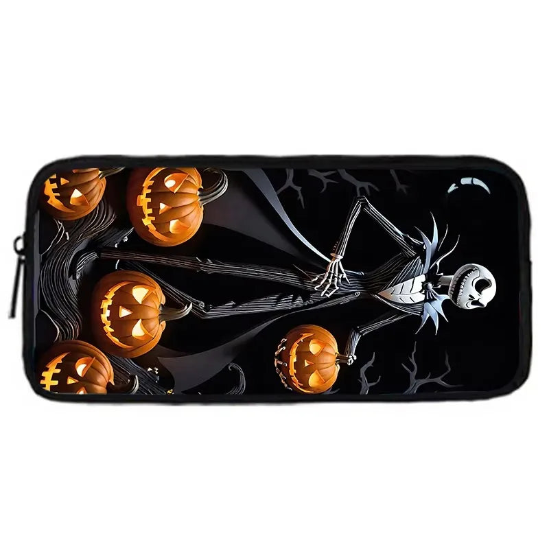 The Nightmare Before Christmas Child School Backpack with Lunch Bags ,Pencil Bags ,School Bags for Boys Girls Best Gift XHOO1-BD-079-A6