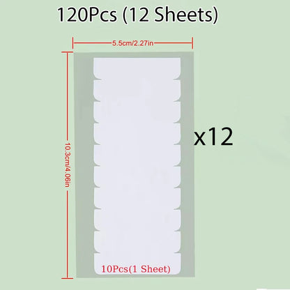 60/120/180/360pcs Hair Extension Tape Tabs,Double Sided Tape in Extension,Adhesive Wig Tape  Beauty Tool for Hair Extensions Wig