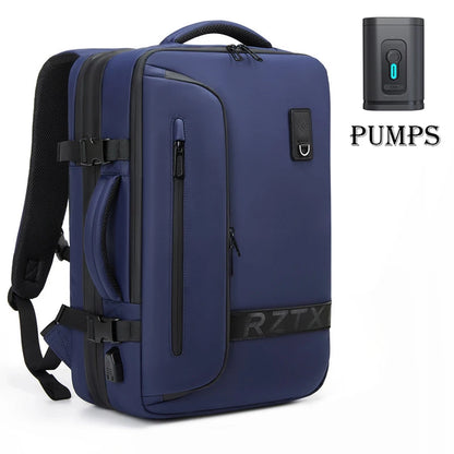 Travel Men Expanded Laptop Backpack vacuum compression hiking Backpack USB charging Business Large Capacity Backpack For Pumps Pumps 2
