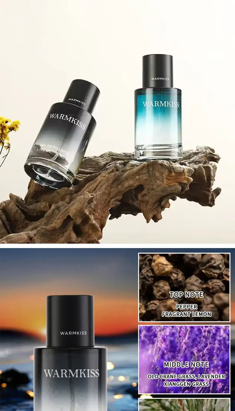 Original product,Wild Men's Perfume - Long-lasting Light Fragrance, Woody Cologne, Ideal for Students