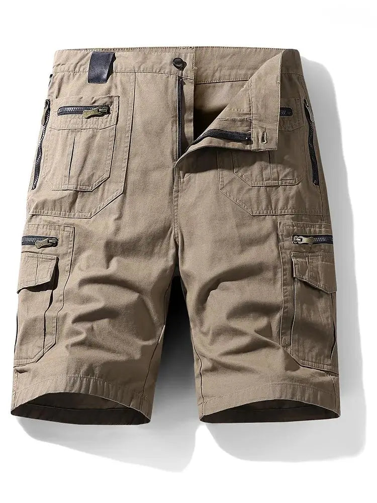 2025 New Men's Tactical Shorts With Multi Pockets, Casual Durable Waterproof Cargo Shorts For Outdoor Hiking Trekking Badiee Stylez