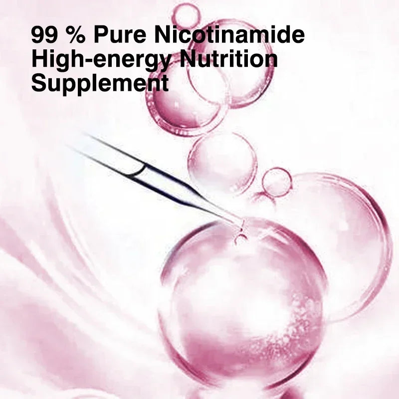 Niacinamide Whitening Capsules - with Vitamin B3, Supports Skin and Immune Health, Reduces Wrinkles and Fights Aging, Non-GMO