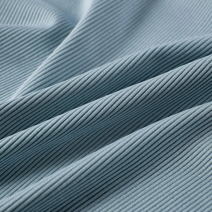 Lounge Wear Ribbed Casual 2 Piece Summer Shorts Set For Women Sleeve Top+Elastic Leggings Outfits