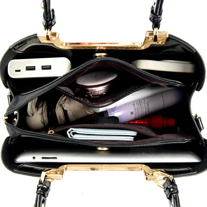 Three Layers Women Shoulder Bags Luxury Designer High Quality Patent Leather Messenger Casual Tote Bag Large Capacity Hand bags