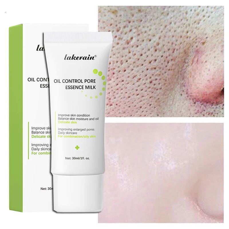 Salicylic Acid Pore Shrinking Cream Reduce Large Pore Tighten Refining Face Repair Rough Dull Pore Brighten Moisturize Skin Care 1pcs