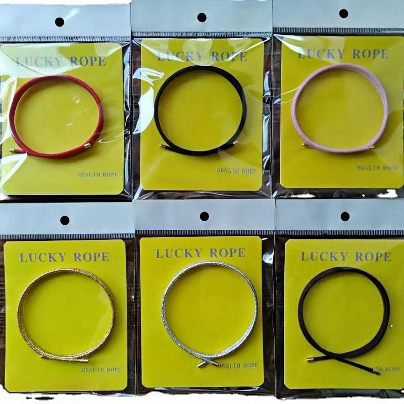 5pcs/Lot Multicolor Magnetic Rope 27cm 51cm 58cm Adjustable Magnet Milan Rope Bracelet  Necklace DIY Jewelry Making Accessories Badiee Stylez