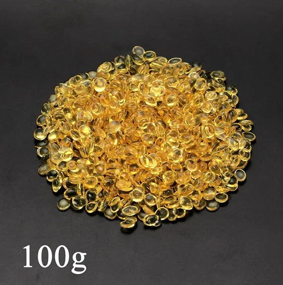 vades 20/50/100/200G Best Quality Italian Keratin Glue  yellow Granule/Beads/Grain  For Human Hair Extension