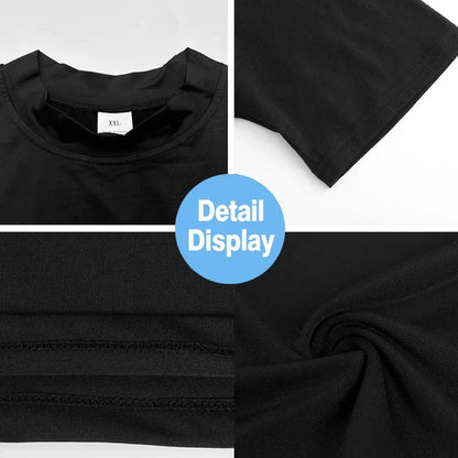 Compression Shirt Men Summer Sportswear Running Vest Elastic Quick Dry Sport Sleeveless Tops Tee Turtleneck Gym Workout Tank Top