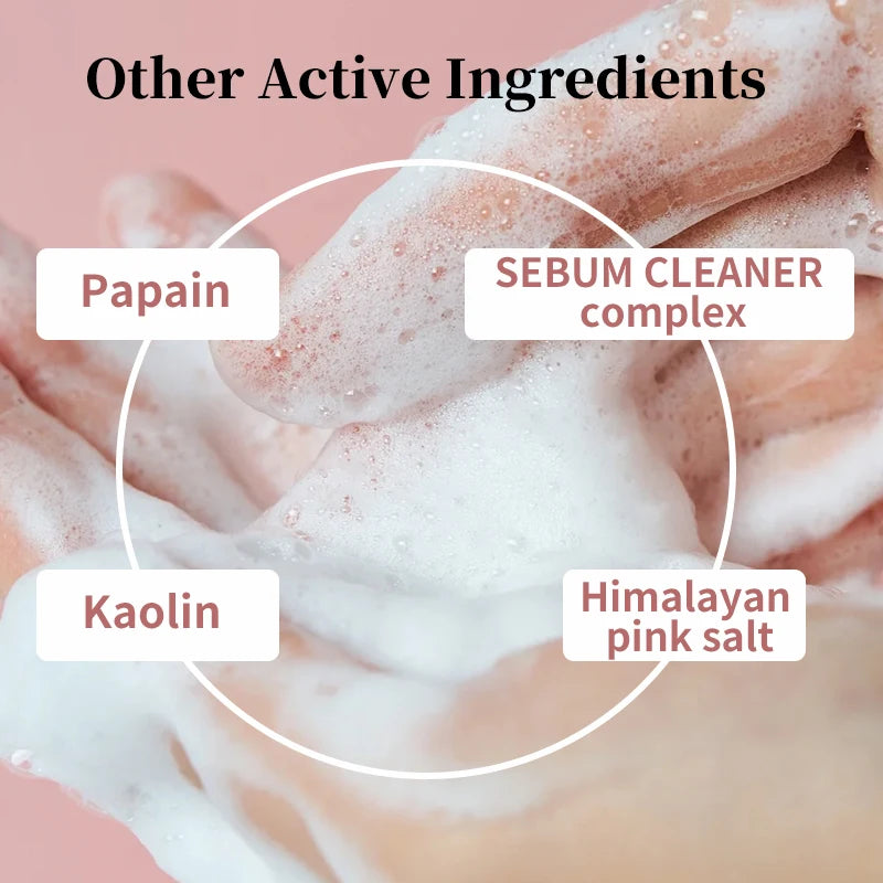 Korean Centella Pink Salt Pore Care Fresh Toner Ampoule Facial Serum Deep Cleanser and Face Cream Skincare Original Products Set