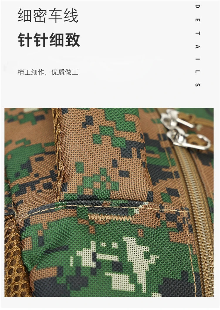 Camouflage Tactical Backpack for Men Large Capacity Outdoor PUBG Style Waterproof Travel School Bag Multifunctional for Daily Us