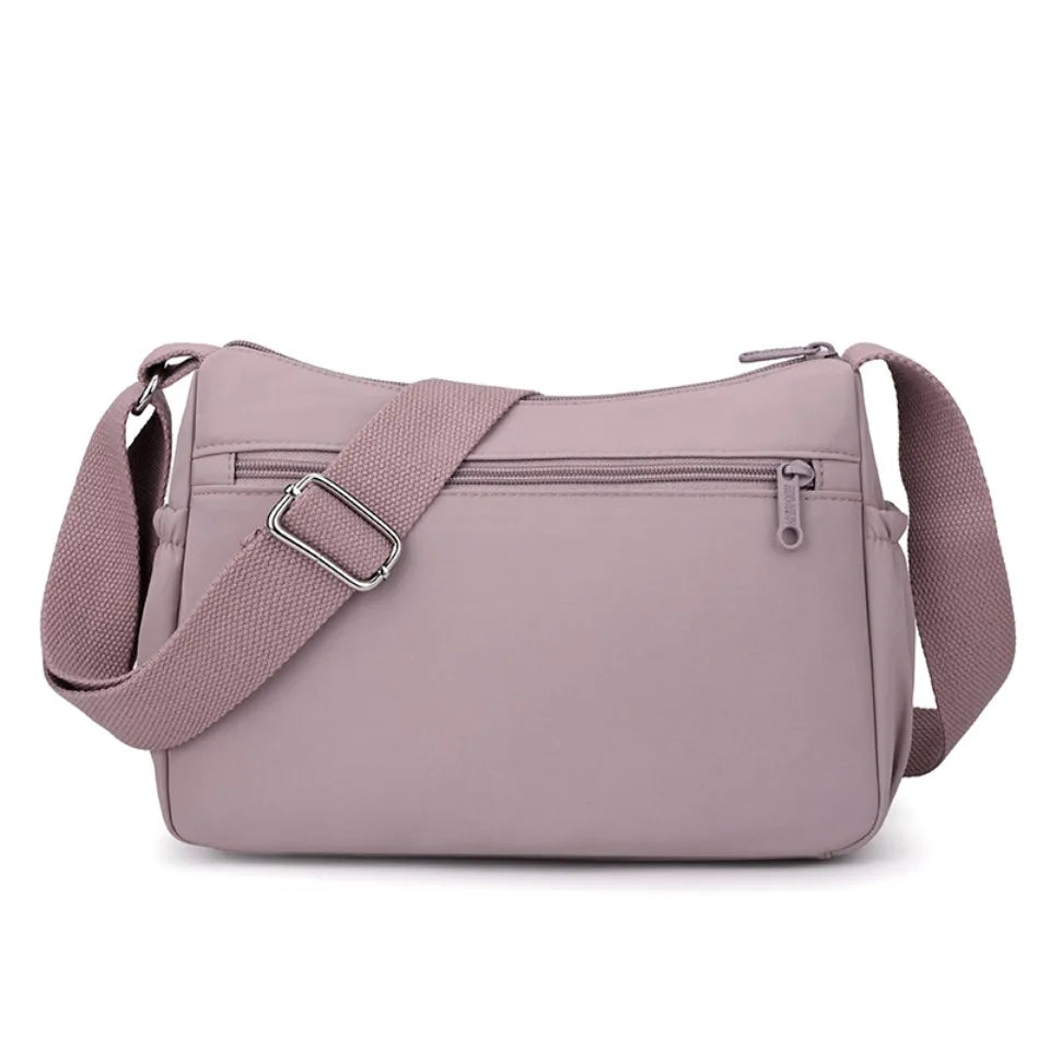 Just Hold A Lot Waterproof Nylon Shoulder Crossbody Bags for Women Messenger Travel Daily Use Bags Suitable for Mothers Shopping