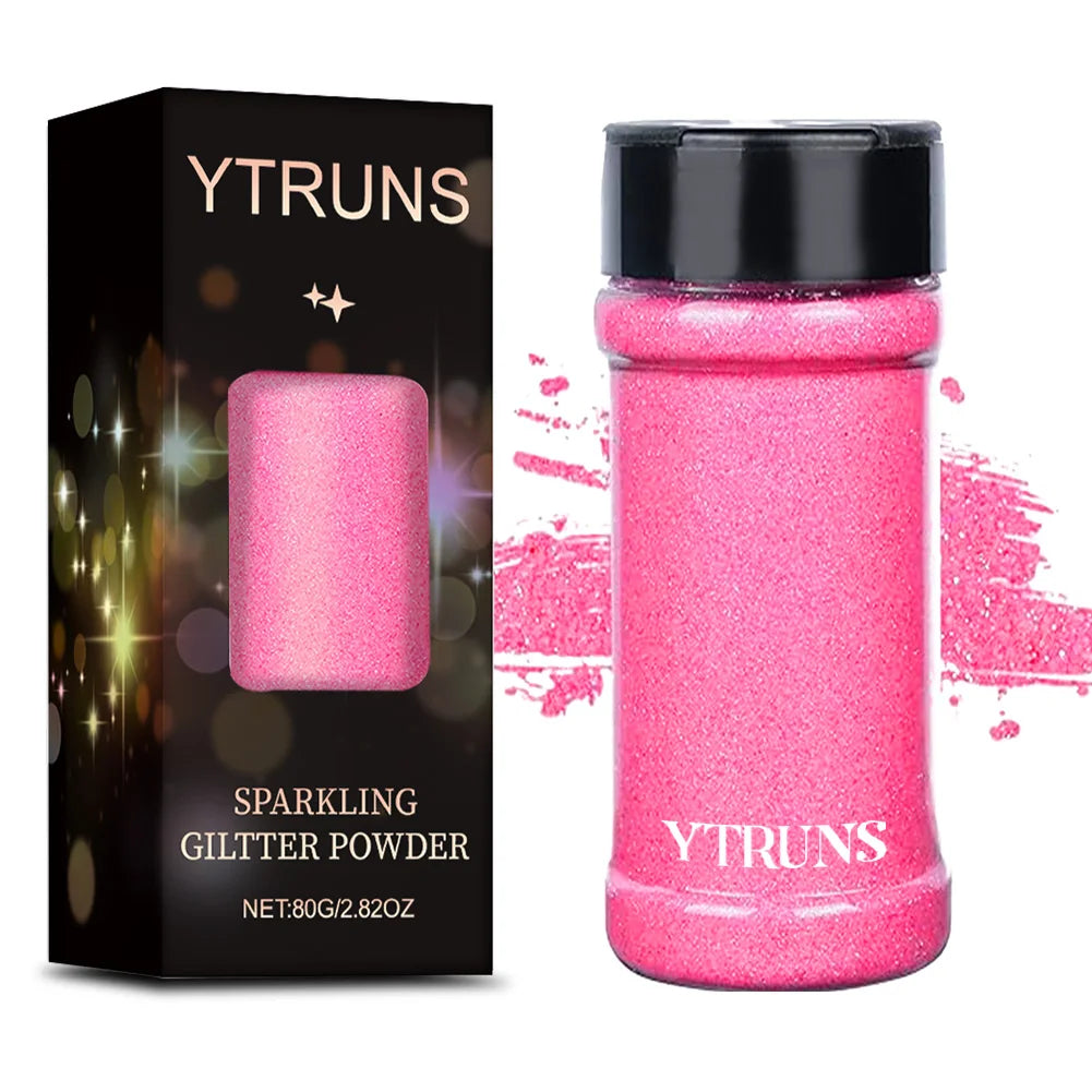 Laser Glitter Powder, 80g, 6 Colors, for Nail Art, Crafts, Candle Making, DIY Projects, Fine Glitter for Precise Designs 03