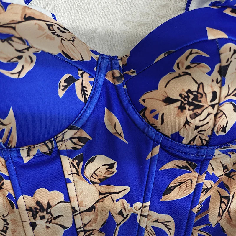 Sexy Bandage Ruffle Off Shoulder Slim Top Chic Straps Camis Slim Korean Tanks Top Elegant Crop Top Summer Women Bustier