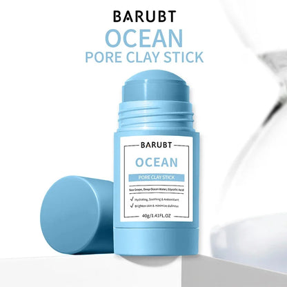 Alaska Volcano Mask Mugwort Cleansing Mask Stick Shrink Pores Acne Deep Blackhead Remover Facial Cleansing Moisturizing Mask 40g