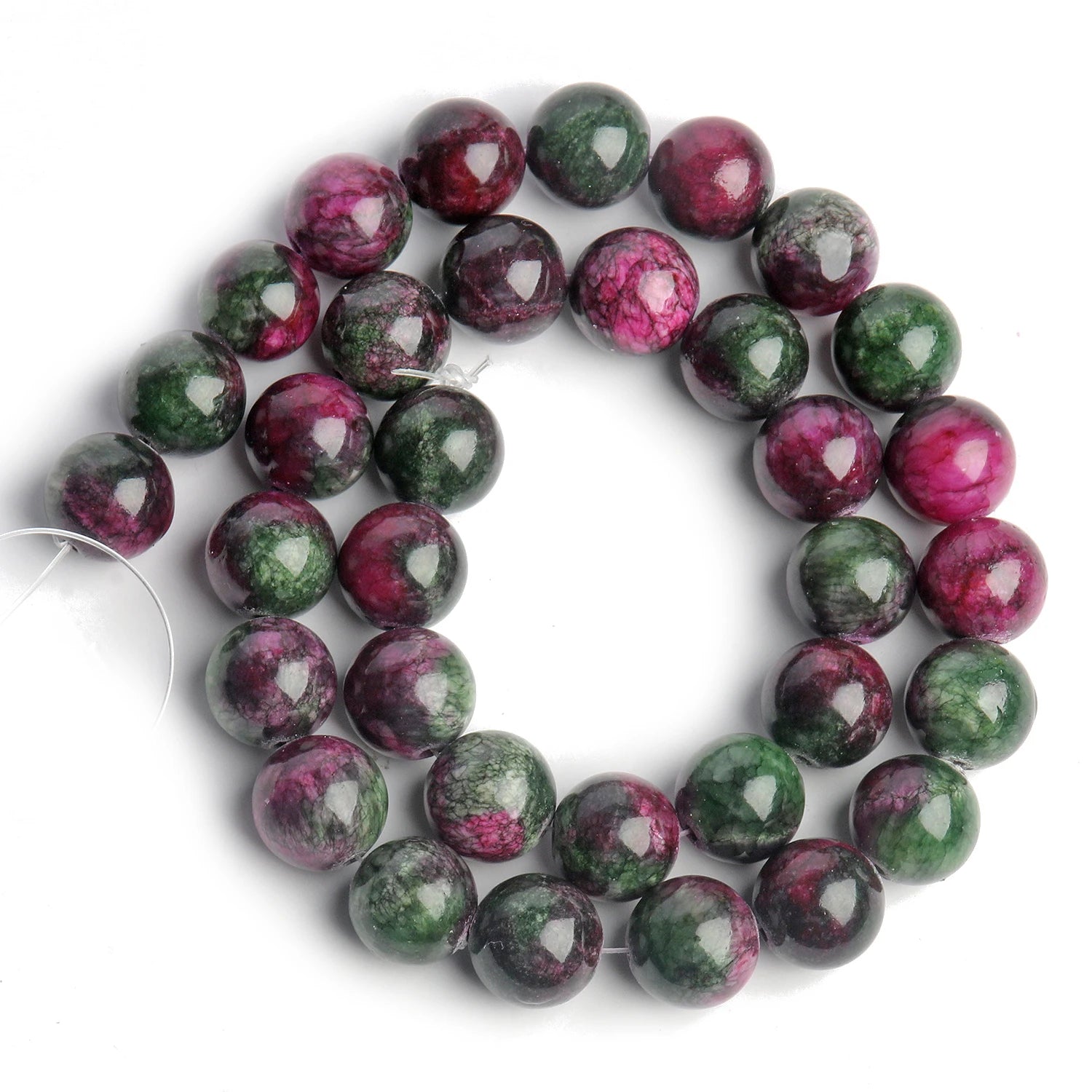 Natural Amethyst Stone Beads 6/8/10mm Round Shape Crystal Loose Spacer Beads For Jewelry Making Diy Bracelet Necklace 15inch Persian Jade