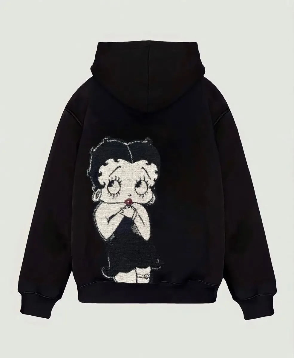 Vintage Mens Casual Car Print Hoodies Women Grunge Y2k Sweatshirt Oversized Hoodie Tops Streetwear Goth Casual Women Clothing high quality