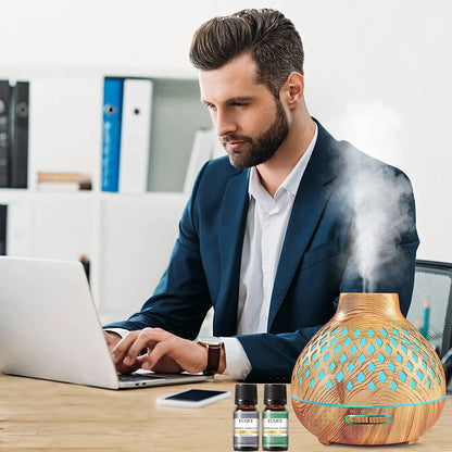 EUQEE 10ML Men's Fragrance Oil For Car Diffuser,Making Candle Leather Forest Pine Coffee Cake Cedarwood Bay Rum 1pcs/3pcs/6pcs - Badiee Stylez