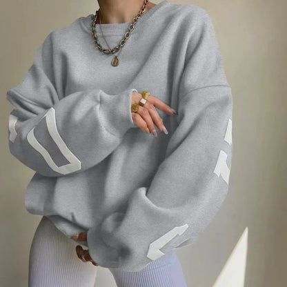 American Fashion Brand Harajuku Retro Letters Fashionable Loose Hoodie Women Street Hip-hop Punk Y2K Casual Oversized Sweatshirt YL 8