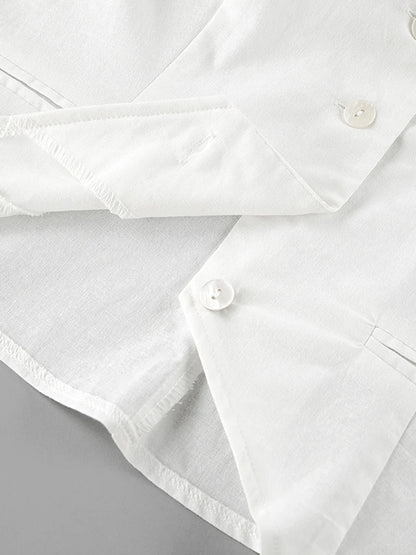 Marthaqiqi Loose Cotton Women'S Pajamas Sets Sexy V-Neck Sleepwear Tank Tops Nightwear Casual Shorts Femme Summer Pyjamas Suits