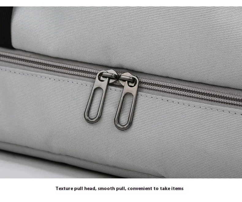 Large Capacity Travel Gym Bag Short-distance Luggage Portable Fitness Bags Shoulder Crossbody Handbags Men's Sports Waterproof B