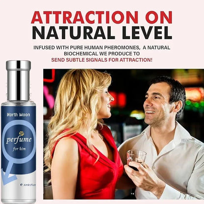 Men's Pheromone Perfume, Lasting Fragrance, Natural and Fresh, Elegant and Charming, Suitable for Dating, Attracting Women